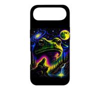 Custodia per iPhone Air Vintage Frog Cosmic Moon Mistico Foresta Retro Design Art