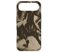 Custodia per iPhone Air Vintage Horse Lightning Retro 80s 90s Western Grunge Graphic
