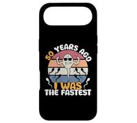 Custodia per iPhone Air Vintage Legend 50 Years Ago I Was The Fastest Men Women Bday