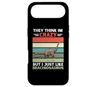 Custodia per iPhone Air Vintage pensano che io sia pazzo, ma mi piace proprio il brachiosauro