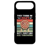 Custodia per iPhone Air Vintage pensano che io sia pazzo, ma mi piace solo lanciare un'ascia