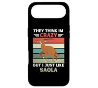 Custodia per iPhone Air Vintage pensano che io sia pazzo, ma mi piace solo Saola Lover