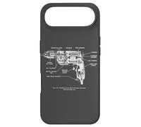 Custodia per iPhone Air Vintage Portable Electric Drill Blueprint Diagram Graphic