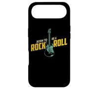 Custodia per iPhone Air Vintage Retro Style Playing Music Guitar Forever Rock N Roll