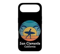 Custodia per iPhone Air Vintage Tramonto San Clemente Beach California Surfing Surfer