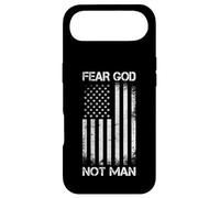 Custodia per iPhone Air Vintage USA Flag Fear God Not Man