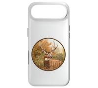 Custodia per iPhone Air Vintage Whitetail Buck Deer Retro Graphic Design Per Cacciatori