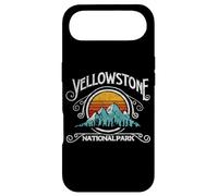 Custodia per iPhone Air Vintage Yellowstone National Park Retro Mountains Design