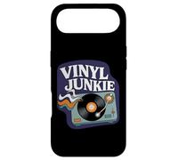 Custodia per iPhone Air Vinyl Junkie Retro Turntable Record Collector Music Lover
