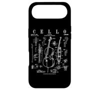 Custodia per iPhone Air Violoncello Vintage Patent Violoncellist Disegno Stampa