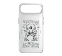 Custodia per iPhone Air Vitruviano Batterista Percussioni Leonardo Da Vinci Batteria Vintage