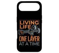 Custodia per iPhone Air Vivere la vita uno strato alla volta Divertente design di stampa 3D