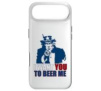 Custodia per iPhone Air Voglio che tu mi birri zio Sam luglio 4 Bere meme sul retro