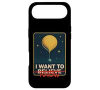 Custodia per iPhone Air Voglio sapere non credere UFO UAP Paranormal Alien Science