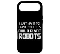 Custodia per iPhone Air Voglio solo bere caffè e costruire robot giganti