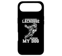 Custodia per iPhone Air Voglio solo giocare a Lacrosse e accarezzare il mio Cane