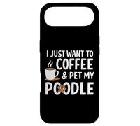 Custodia per iPhone Air Voglio solo prendere un caffè e accarezzare il mio barboncino