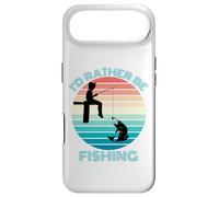 Custodia per iPhone Air Vorrei pescare tramonto bambino pesca pescatore pescatore