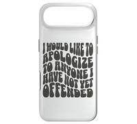 Custodia per iPhone Air Vorrei scusarmi con chiunque non abbia ancora offeso