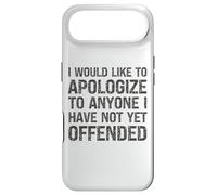 Custodia per iPhone Air Vorrei scusarmi con chiunque non abbia ancora offeso
