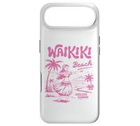 Custodia per iPhone Air Waikiki Beach Retro Hawaii Vintage Hula Surf Travel Girl