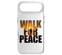 Custodia per iPhone Air Walk for Peace - Monk with Aloka Dog Sunset Color Graphic