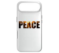 Custodia per iPhone Air Walk for Peace - Monk with Aloka Dog Sunset Color Graphic