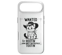 Custodia per iPhone Air Wanted for Rootin Most Definitely Tootin Cowboy Cat Farting