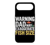Custodia per iPhone Air WARNING DAD MAY EXAGGERATE FISH SIZE