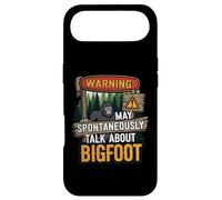Custodia per iPhone Air Warning May Spontaneously Talk About Bigfoot Funny Sasquatch