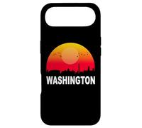 Custodia per iPhone Air Washington DC Vintage Sunset Retro City State USA