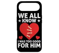 Custodia per iPhone Air We All Know I Was Too Good For Him Divorce