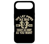 Custodia per iPhone Air We Lay Pipes As Big As You Want As Deep As You Want
