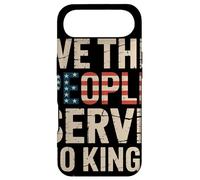 Custodia per iPhone Air We The People Serve No Kings Patriota USA Libertà