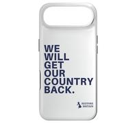 Custodia per iPhone Air We Will Get Our Country Back - Restore Britain UK (White)