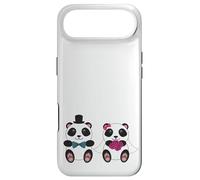 Custodia per iPhone Air Wedding Panda Bear Sposa Sposo Sposato Luna di Miele Corrispond