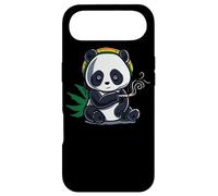 Custodia per iPhone Air Weed Smoking Panda Marijuana Cannabis Stoner THC CBD 420