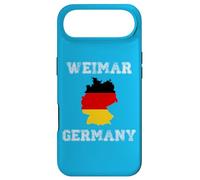 Custodia per iPhone Air Weimar Germania Vintage Bandiera Germania Mappa Design