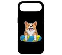 Custodia per iPhone Air Welsh Corgi Nuoto Tavoletta da nuoto Estate