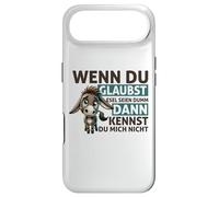 Custodia per iPhone Air Wenn Du Glaubst Esel Seien Dumm Dann Kennst Du Mich Asino