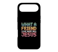 Custodia per iPhone Air What A Friend We Have In Jesus