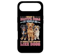 Custodia per iPhone Air What A World If People Had Hearts Like Dogs