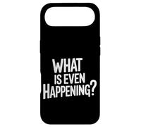 Custodia per iPhone Air What Is Even Happening Confuso Sarcastico Casuale -