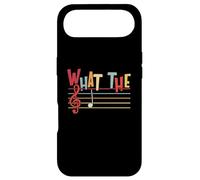 Custodia per iPhone Air What The F Funny Clef Note Music Humor Musician Gift
