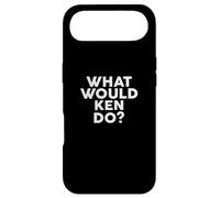 Custodia per iPhone Air What would KEN Do? - Maglietta con nome