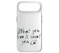Custodia per iPhone Air What you see is what you cat