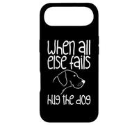 Custodia per iPhone Air When All Else Fails, Hug The Dog -