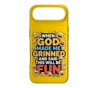 Custodia per iPhone Air When God Made Me Grinned This Will Be Fun Christian