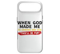 Custodia per iPhone Air When God Made Me He Grinned and Said