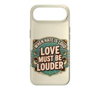 Custodia per iPhone Air When Hate is Loud Love Must Be Louder